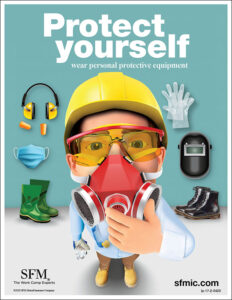 Personal protection equipment (PPE) poster